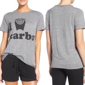Chaser “I ❤️ carbs” graphic tee